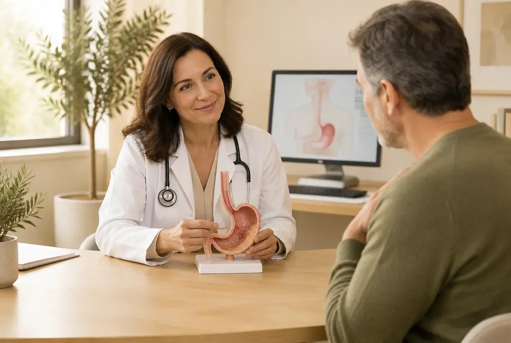 EGD (esophagogastroduodenoscopy) consultation with a gastroenterologist